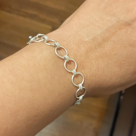 Sterling Silver Bracelet - Picture 2 of 4